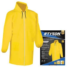 TYSON Unisex Premium Takım Yağmurluk Sarı Fermuarlı ürün görseli 1