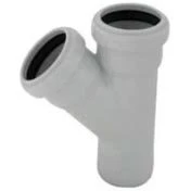 FIRAT Y Çatal Tek Çatal Pvc Pis Su Boru 50x50 1 Adet ürün görseli 1