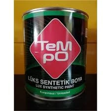 TEMPO BOYA Yağlı Boya Siyah 2.5 Kg ürün görseli 1