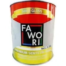 Fawori Filli Boya Sentetik Yağlı Boya 1kg Siyah ürün görseli 1