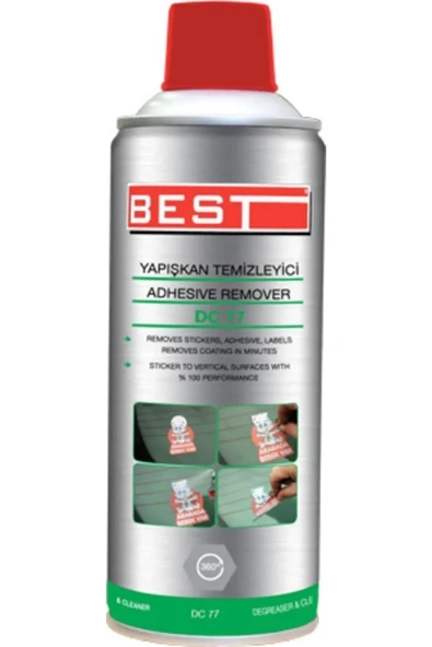 Best Yapışkan Temizleyici Etiket Sticker Sökücü Dc-77 200ml ürün görseli 1