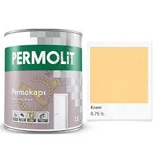 Permolit Permokapı Amerikan Kapı Boyası Krem 0.75 Lt. ürün görseli 1