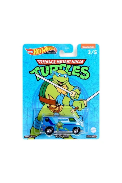 Mattel Premium Premium Ninja Turtles '70's Van HCN89 ürün görseli 1