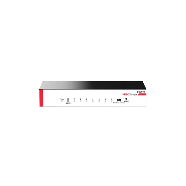 9801A5C0 - H3C Magic Bs208T 8 Port 10/100/1000 Mbps Gigabit Switch ürün görseli 1