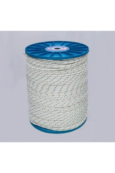 Gereksiz Şeyler Bayrak, Tente Branda Bağlama ,salıncak, Dağcı Gemici,denizci , Kamp Ipi Tekne Halatı 8mm 10 Metre ürün görseli 1