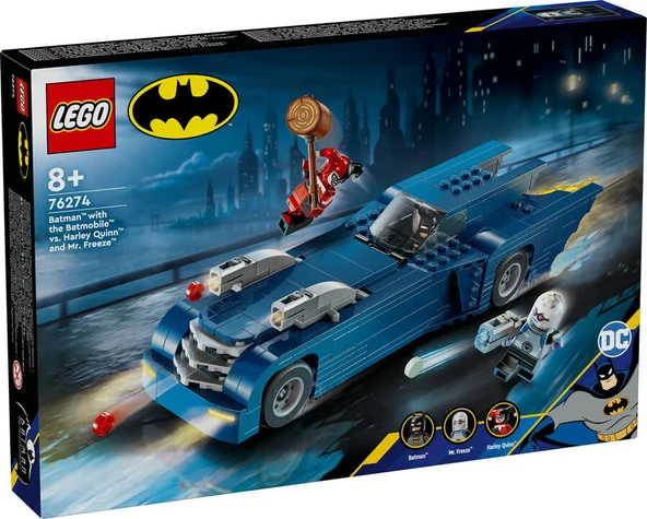 LEGO-76274 DC Batmobile™ ile Batman™, Harley Quinn™ ve Mr. Freeze™’e Karşı ürün görseli 1