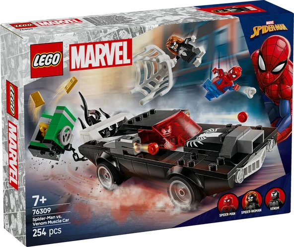 LEGO-76309 Marvel Örümcek Adam, Venom Arabasına Karşı ürün görseli 1