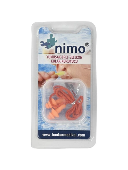 Nimo Kolak Tıkacı Lux İpli Silikon ürün görseli 1
