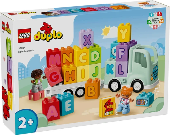 LEGO-10421 DUPLO Alfabe Kamyonu ürün görseli 1