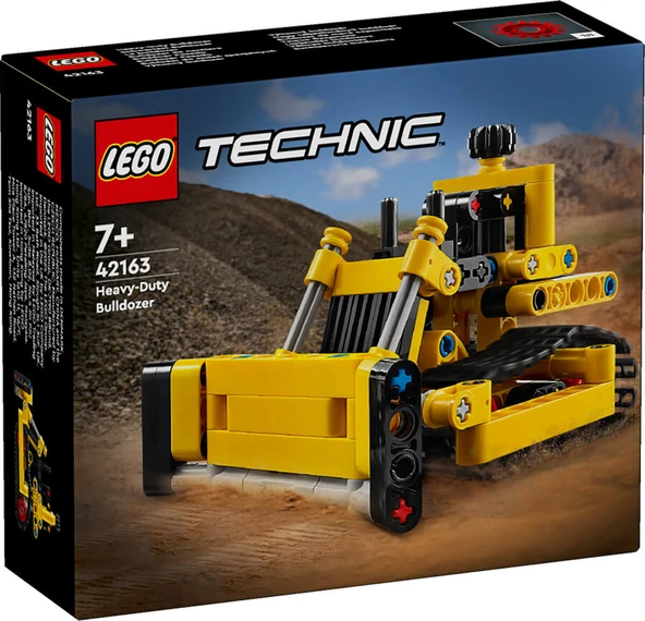 LEGO-42163 Technic Ağır İş Buldozeri - Resim 2