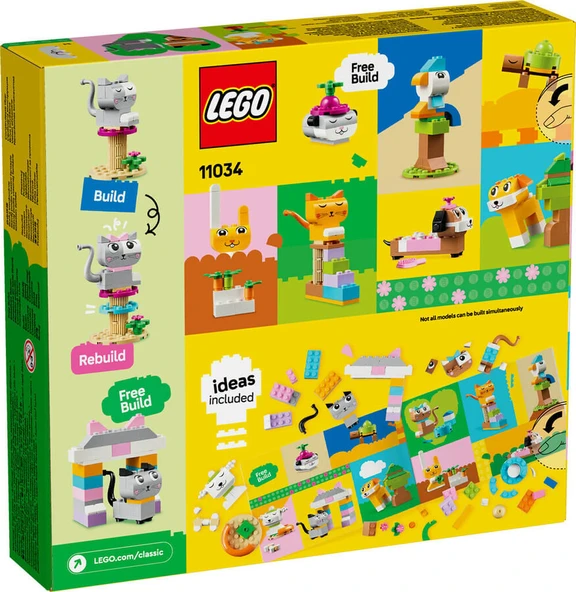 LEGO-11034 Classic Yaratıcı Evcil Hayvanlar - Resim 14