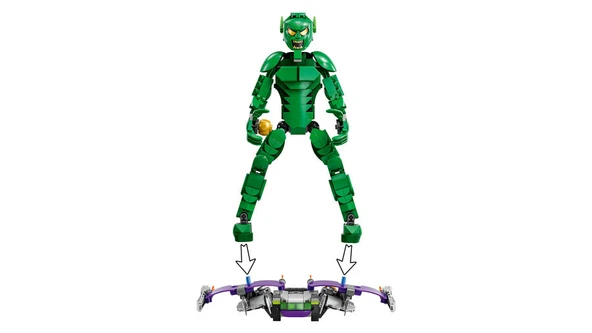 LEGO-76284 Marvel Green Goblin Yapım Figürü - Resim 11
