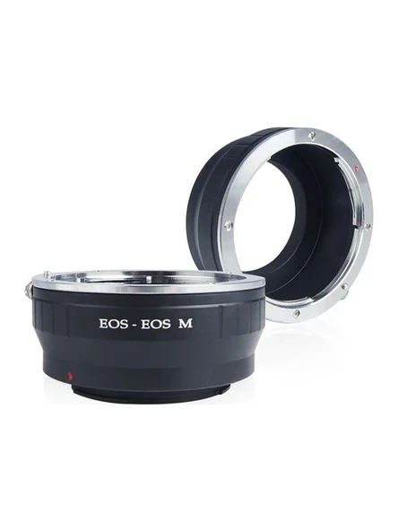 Ayex Canon Eos M Için Canon Eos Ef, Ef-S Lens Kullanım Adaptörü - Resim 3