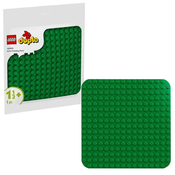 LEGO-10460 DUPLO Yeşil Yapım Plakası ürün görseli 1