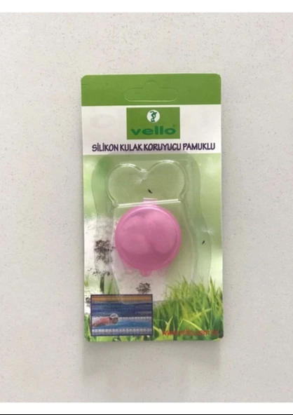 Vello Silikon Kulak Koruyucu Silikon Pamuklu 2'li ürün görseli 1