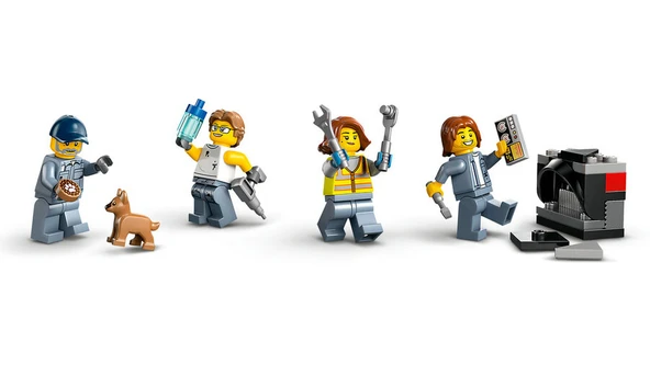 LEGO-60472 Hurdalık ve Arabalar - Resim 3