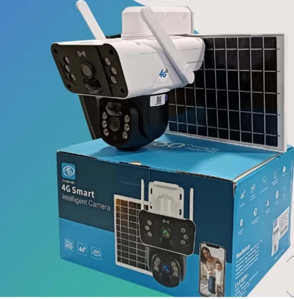 O-KAM Pro 3915 4G 6MP Solar PTZ Camera ürün görseli 1