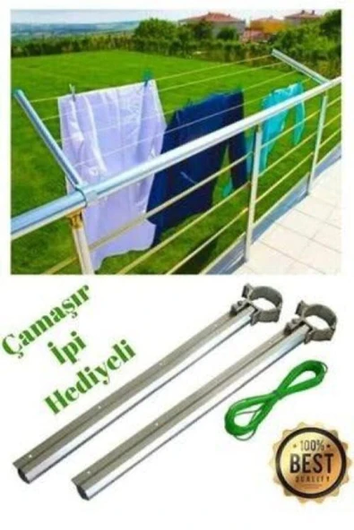 yamanlar pen Balkon Çamaşır Kurutma Askılıgı Alüminyum Küpeşte ürün görseli 1