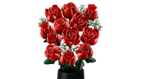 LEGO-10328 Botanicals Gül Buketi - Resim 3