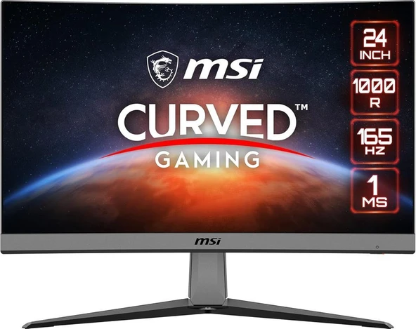 MSI MAG ARTYMIS 242C 23.6" 1 ms Full HD Curved 165 Hz Oyuncu Monitörü - Teşhir ürün görseli 1