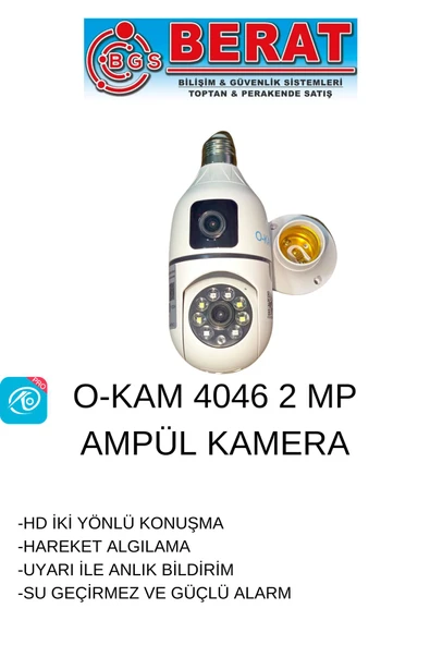O-KAM 4046 2MP DUY KAMERA ürün görseli 1