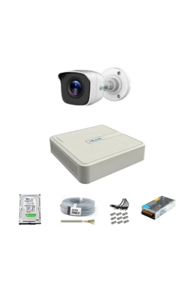 HİLOOK Güvenlik Kamera Seti 1 Dış Ortam Kameralı ürün görseli 1