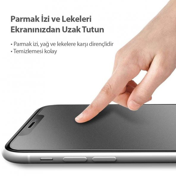 Bufalo Xiaomi Poco X3 NFC Ekran Koruyucu Seramik Mat Nano 9D Tam Kaplama Siyah ürün görseli 1