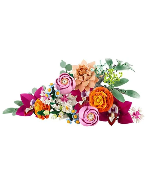 Lego Botanicals Pembe Çiçek Buketi 10342 - Resim 2