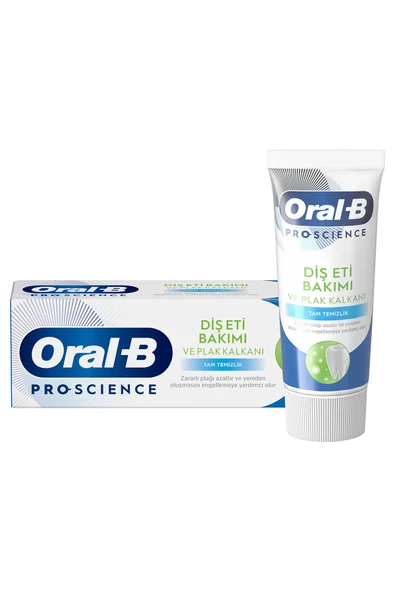 Oral-B Diş Eti Bakım ve Plak Kalkanı Diş Macunu 50 ml 4 Adet ürün görseli 1