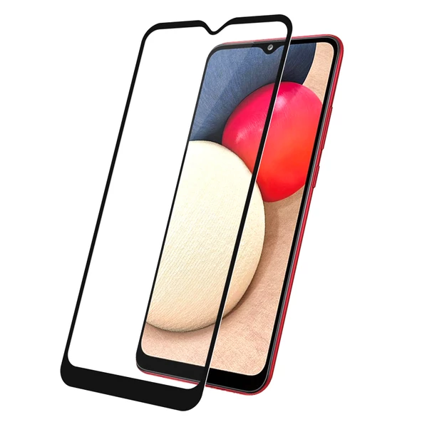 Bufalo Samsung Galaxy A02s / A03s Ekran Koruyucu Seramik Mat Nano 9D Tam Kaplama Siyah ürün görseli 1