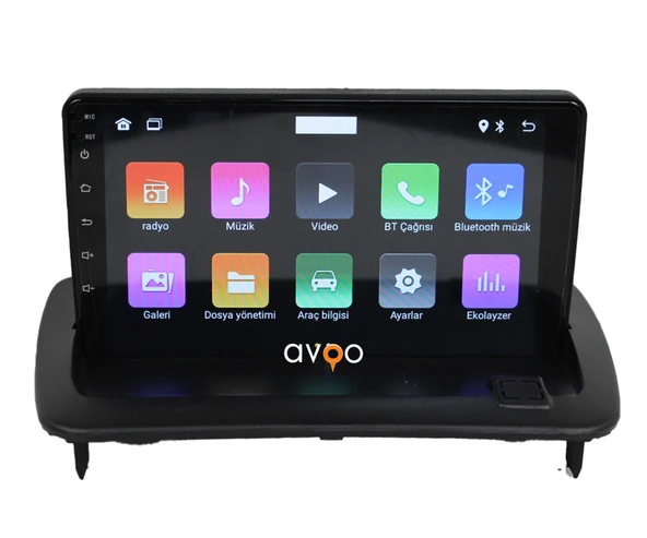 Smart Dragon Volvo C70 2011-2012 9 inç 6-128 GB Android Carplay Multimedya - Resim 2