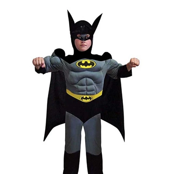 Batman Kostümü Kaslı ürün görseli 1