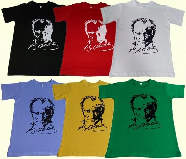 Atatürk Baskılı Tişört ürün görseli 1