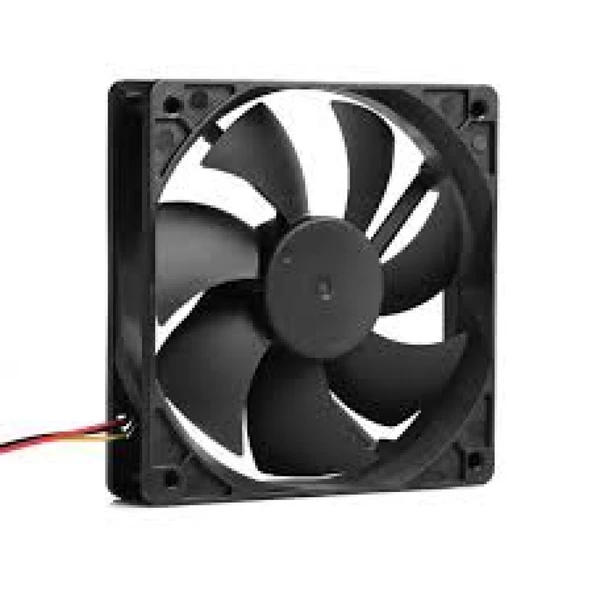 HİPER Hf-12 Sessız 12cm Kasa Fanı Sıyah ürün görseli 1