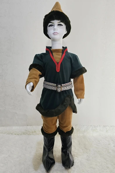 Karlar Ülkesi Dağcı Kristoff Kostümü ürün görseli 1