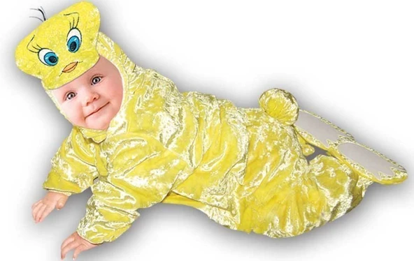 Bebek Tweety Kostümü - Resim 3