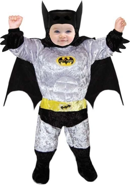 Bebek Batman Kostümü Kaslı - Resim 2