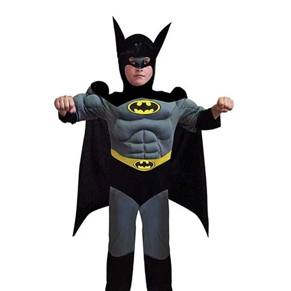 Batman Kostümü Kaslı - Resim 3