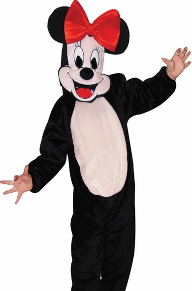 Çocuk Minnie Mouse Kostümü - Resim 3