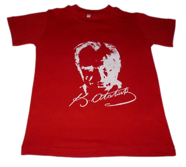 Atatürk Baskılı Tişört - Resim 5
