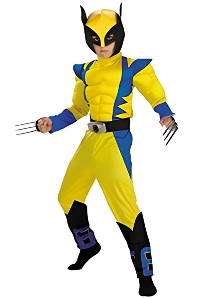 X-Men Wolverine Kostümü - Resim 2