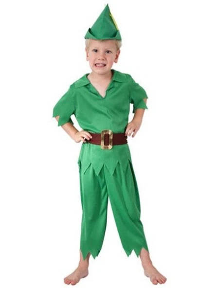 Peter Pan Kostümü Model-2 - Resim 3