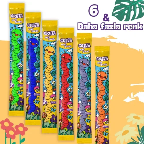 Creta Play Dough 33cm Oyun Hamuru - 6 Adet / 30000010 ürün görseli 1
