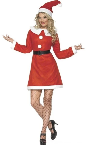 Yetişkin Noel Anne Elbise ürün görseli 1