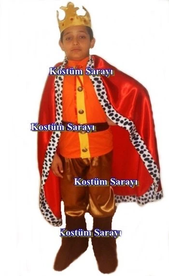 Çocuk Kral Kostümü - Resim 2