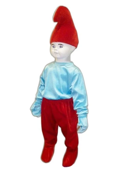 Bebek Şirin Baba Kostümü Model-2 ürün görseli 1