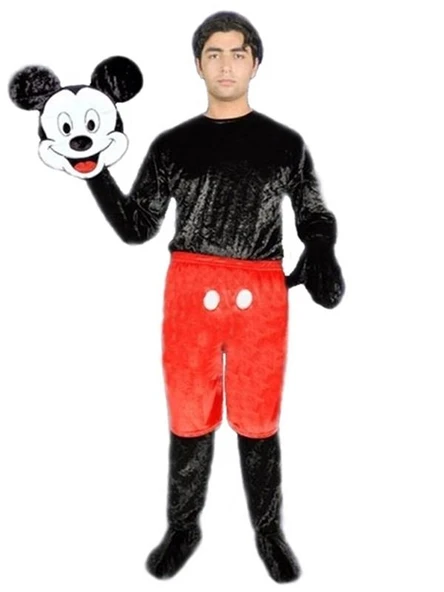 Yetişkin Mickey Mouse Kostümü ürün görseli 1
