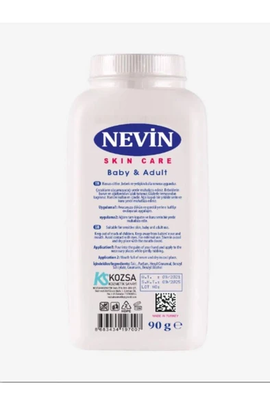 Nevin Nem Önleyici Pudra 90gr - Resim 3