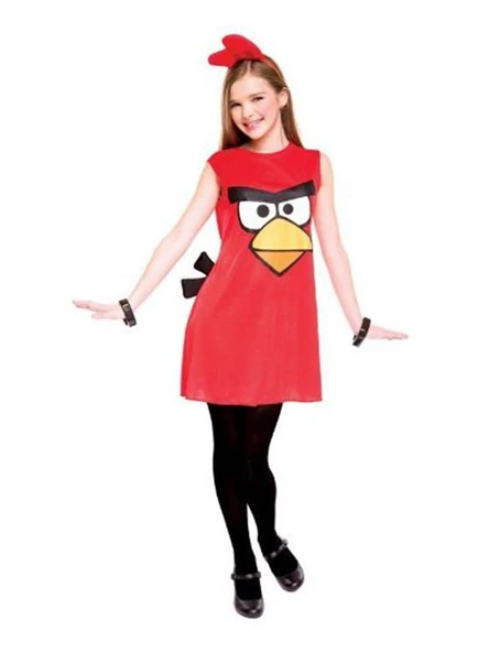 Angry Bird Kostümü Kız - Resim 3