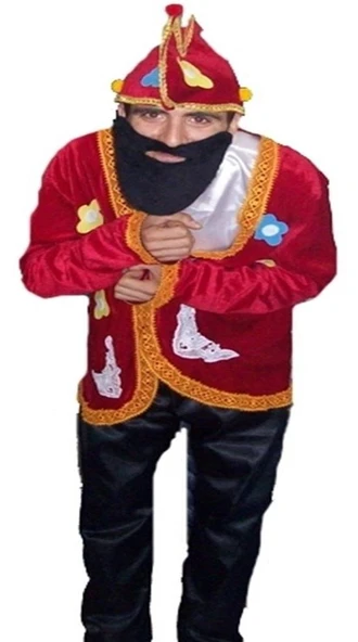 Hacivat Kostümü Yetişkin - Resim 3